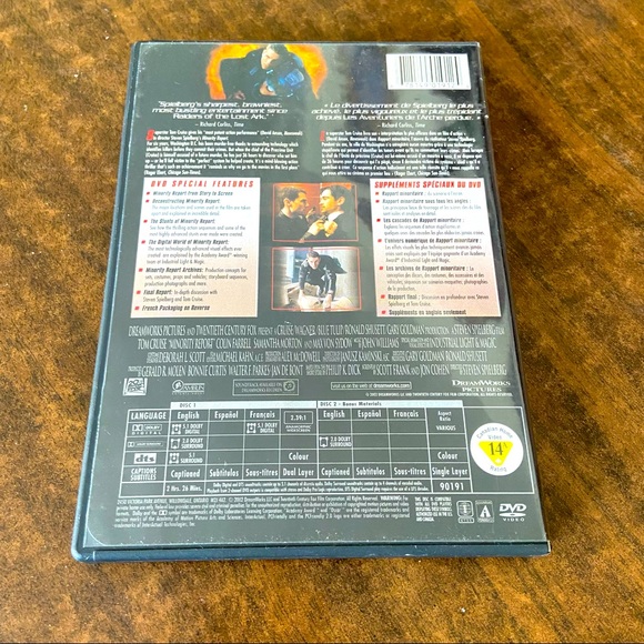 Tom Cruise DVD Bundle - Mission Impossible, Minority Report - Picture 7 of 9